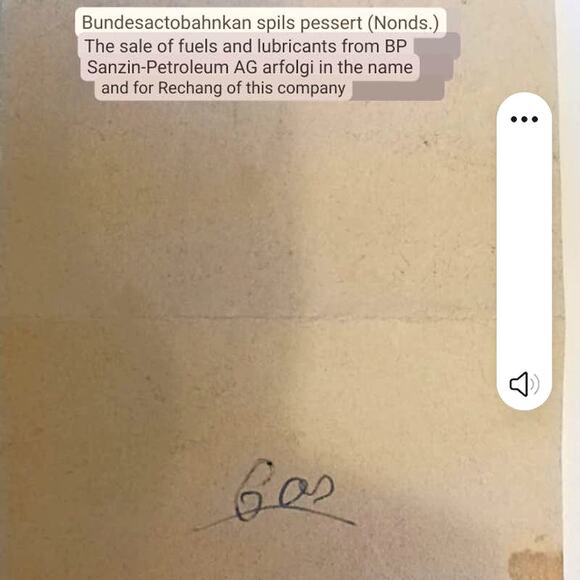 Vintage 1964 Gas Recipe Germany Ephemera Souvenir Funny - Picture 5 of 5